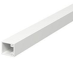 Мини-канал WDK с крышкой 15x15x2000 мм (высота борта 15 мм, крышка 15 мм) ПВХ светло-серый RAL 7035 | 6024947 | OBO Bettermann