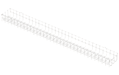 Решетка защитная для светильников ДСП/ДСО размер 1600х176 мм | 97856 | INNOLUX
