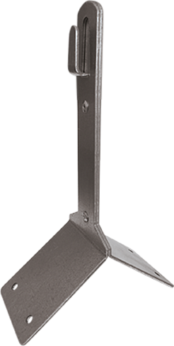 Держатель проводника круглого 6-10 мм для конька, высота 110 мм, оцинк.|91107|Ezetek