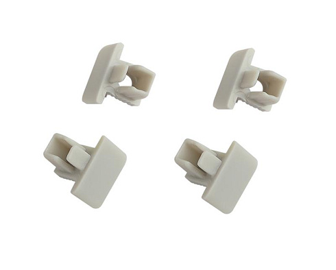 Набор заглушек  1209-3 для профиля 1209 2шт глухие 2шт с отверстием  | Б0062796 | ЭРА