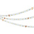 Светодиодная лента NT-A60-8mm 24V Warm3500 (4.8 W/m, IP20, 3528, 5m) (Arlight, Открытый) | 040574 | Arlight