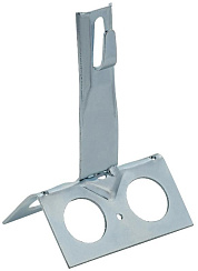 Дер. пр. кр. 6-8мм кон. шир. h=100мм оц. сталь HDZ | ZDP81-14-4-68-100 | IEK