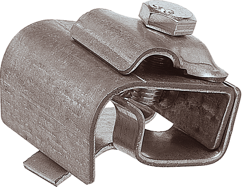 Держатель проводника круглого 8-10 мм для желоба водостока, оцинк.|91081|Ezetek