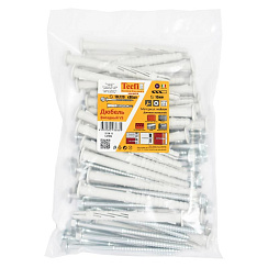 Дюбель фасад. с шурупом шест.гол. с шлицем TORX прессшайба 10x120 (30 шт) - пакет | 147650 | Tecfi