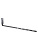 Держатель угл. под черепицу для прута Ø6-10 мм, с пов. 90°, ст. крюк, монт. петли, осн. 330 мм,  | SQ2402-3094 | TDM
