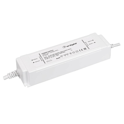 Блок питания ARPJ-SP-143700-PFC (100W, 72-143V, 0.7A) (Arlight, IP67 Пластик, 5 лет) | 037895 | Arlight