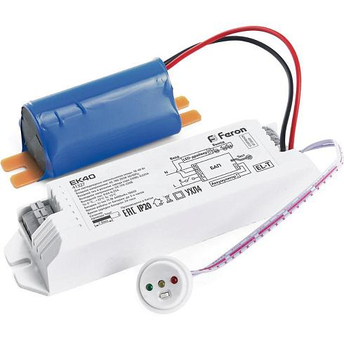 Блок аварийного питания для светильников EK40 до 40W | 41327 | Feron