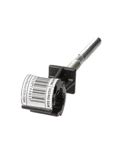 Держатель шпилька-саморез длина 200 мм, полимер. фикс. с защелкой для прута Ø8-10 мм, гор. цинк.  | SQ2402-3238 | TDM