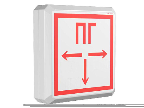 Указатель аварийный светодиодный BS-PILOT-71-S1-INEXI2 6,3Вт 1ч IP54 постоянный накладной  | a16296 | Белый свет