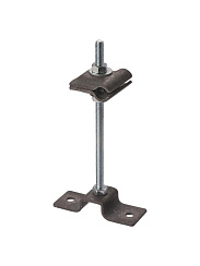 Держатель для гор. и верт. поверхностей, выс. со шпилькой 170 мм, для прута Ø6-10 мм, термодиф. | SQ2402-3213 | TDM