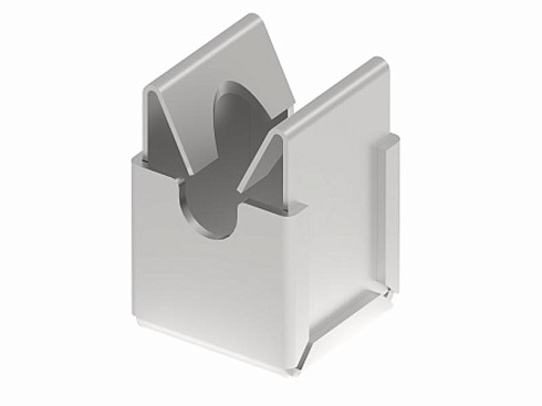 Держатель КЛИК для круглых проводников 8 мм, нерж. AISI 304, 193140 | МД-140-Н304 |  Ostec