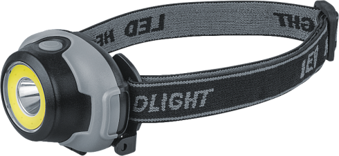 Фонарь налобный NPT-H29-3AAA налоб.1LED,1Вт+1COB,3Вт 3реж. | 93814 | Navigator