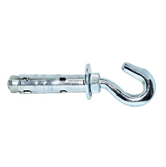 Анкер с крюком DX ZN М12x75 (2шт) - пакет | 148890 | Tecfi