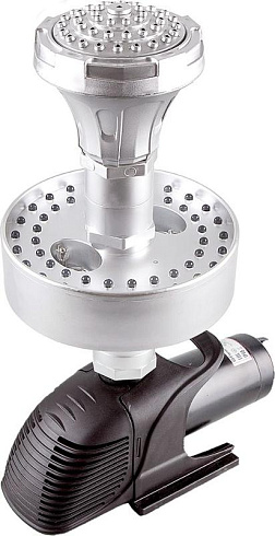 Насос фонтанный FPL401  с подсветкой 65W, сборный со светильником SP2817, 80W AC24V RGB IP68 | 32677 | FERON