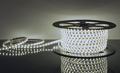 Лента светодиодная LSTR003 220V 14,4W 60Led 5050 IP65 белый, 50 м | a033710 | Elektrostandard