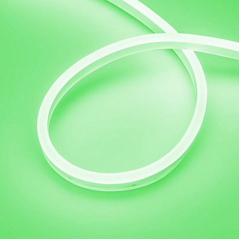 Светодиодная лента герметичная AURORA-PS-A120-16x8mm 24V Green (10 W/m, IP65, 2835, 5m) (Arlight, Силикон) | 036692 | Arlight