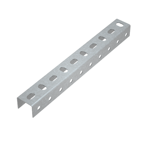 Универсальный профиль 36х29х1,5 L1300 мм | UP1300 | КМ-профиль