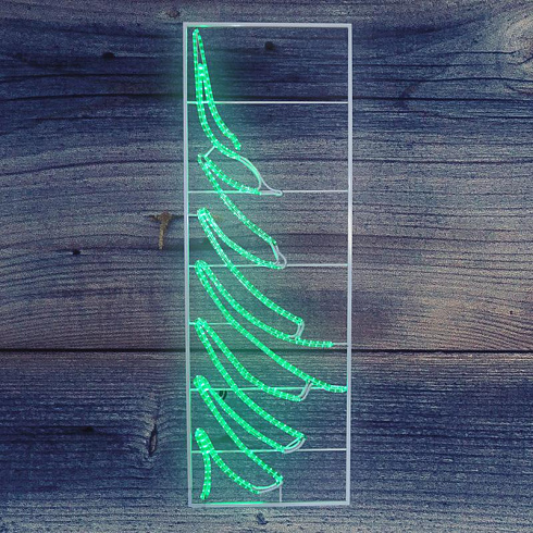 Фигура световая "Елочка"  размер 200*68см  | 501-352 | NEON-NIGHT