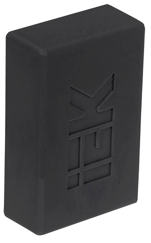 ELECOR Заглушка КМЗ 25х16 черный (4шт/компл) | EL-KK10D-Z-025-016-K02 | IEK
