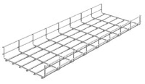 Проволочный лоток 300х60х3000, толщ. 4,0 мм, гальван. цинк, 015360 | ПЛМ-300х60х3000-4,0-ЭЦ |  Ostec