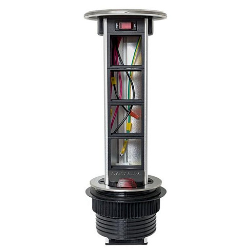 Встраиваемая мини-колонна, 8 модулей=4 поста C-Line выдвижная  | cl-vmk-8-s | EKF