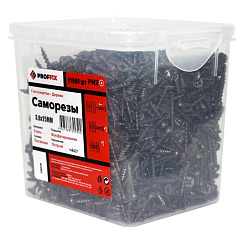 Саморез СГД 3,8х25 усиленный (TWN) (1900 шт) - контейнер | 146421 | PROFFIX