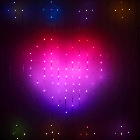Гирлянда светодиодная   ERASG -02 умная занавес RGB 2*2 м управление через мобильное приложение | Б0060433 | ЭРА