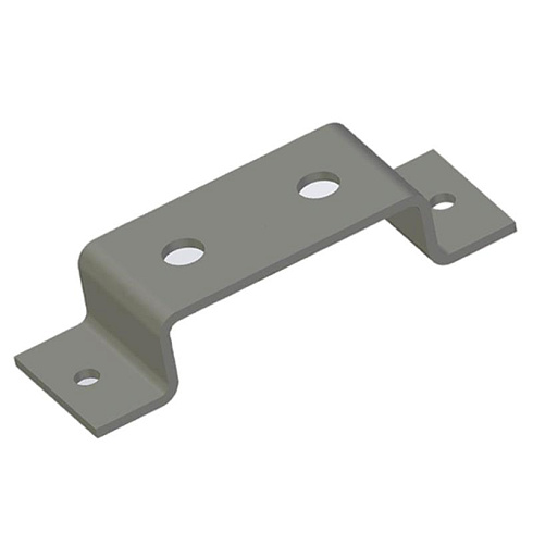 Опора неподвижная база 3, М20, толщ. 6,0 мм, гальван. цинк, 868411 | ОПНБ3-М20-6,0-ЭЦ |  Ostec