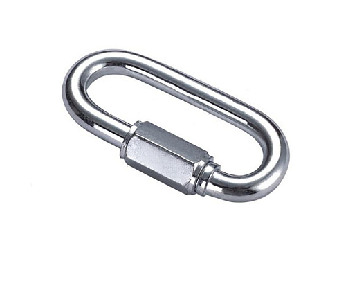 Карабин винтовой М6 (1 шт) - ярлык Tech-Krep | 102743 | Tech-KREP