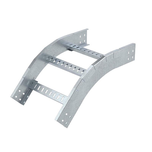 Угол вертикальный внешний 45 градусов, 100х300 R300, лонжерон 1,5 мм, цинк-ламельный, с креп. эл. и соед. пластинаминит | LIO0133KZL | DKC