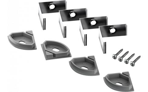 Клипса  91 947 ИМПСЛ-04 (крепежная клипса с заглушками) для ИПСЛ-04 | 91947 | INNOLUX