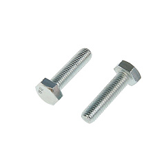 Болт DIN933 с шестигранной головкой оцинк. М10х35 (6шт) - пакет ( 0,175 кг) | 102977 | Tech-KREP