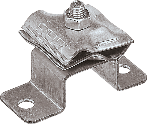 Держатель-зажим соединительный круглого проводника 8-10 мм, оцинк. | 91074 | Ezetek