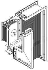 Секция Z вниз прав. 1000А Al 3L+N+1/2PE IP55 тран. IEK | LB-1000A5-35-F-ZDR | IEK