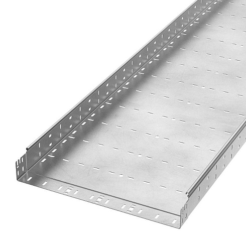 Лоток перфорированный Профи INOX (AISI 304) 500х80x6000 (1,5 мм) (12 м/уп) | PR16.13318 | Промрукав