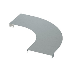 Крышка на угол горизонтальный 90 градусов, осн.600, R900, в комплекте с креп. эл. и соед. пластинами, необходимыми для монтажа | LK0069K | DKC