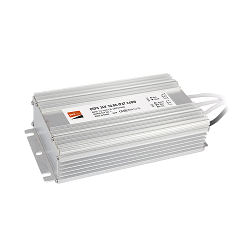 Драйвер для светодиодной ленты LED BSPS 24V 10,00A=240W IP67 3 г.гар. | .5024236 | Jazzway