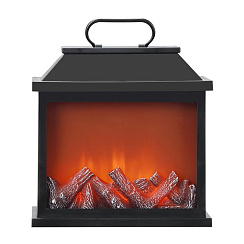 Светодиодный камин Авангард с эффектом живого огня 30х13х30 см, батарейки 3хС (не в комплекте) или от USB (в комплекте) | 511-004 | NEON-NIGHT