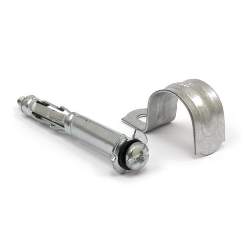 Комплекты для крепления ОКЛ с использованием дюбеля Молли М4х32 и скобы СМО 16-17 (100 шт)  | PR08.5006 | Промрукав