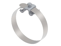 Обойма для круглого проводника на водосток L-300, нерж. AISI 304, 193152 | МА-152-Н304 |  Ostec
