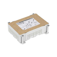 Simon Connect Монтажная коробка под люк в пол на 4 S-модуля, в бетон, глубина 80-130 мм, пластик | G44 | Simon