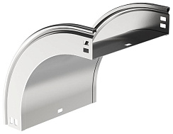 ESCA Поворот плавн. 90град тип В20 100х200мм | CPV41-0-90-100-200 | IEK