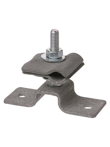 Держатель для гориз. и верт. поверхностей, выс. со шпилькой 50 мм, для прута Ø6-10 мм, термодиф. | SQ2402-3211 | TDM