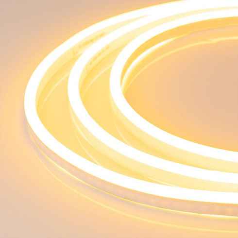 Лента светодиодная "гибкий неон" ARL-CF2835-Mini-24V Yellow (16x8mm) | 021532 | Arlight