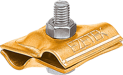 Зажим соединительный круглого проводника 8-10 мм, латунь|91072|Ezetek