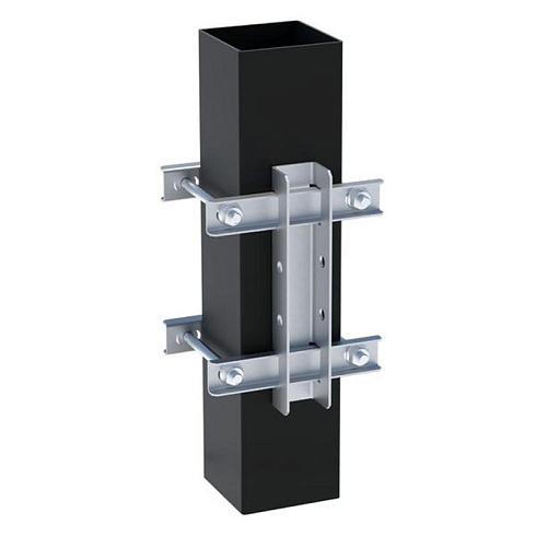 Комплект крепления стойки монтажной к опоре  | kksmo | EKF