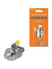 Грозозащита коакс каб TV/SAT/CATV, F-гнездо/F-штекер 75 Ом DC-2,5 ГГц, газ,100Вт, с зазем, IP67, | SQ2404-0001 | TDM