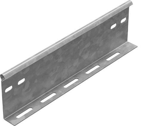 Перегородка в лестничный лоток ЛКР 200х3000, толщ. 1,2 мм, Сендзимир цинк, 040124 | ПЛПТЛКР-200х3000-1,2-СЦ |  Ostec