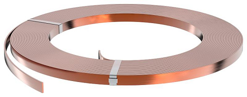 Полоса 40х4мм (42м) медь | ZPS10-50-040-042 | IEK