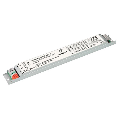 Блок питания ARJ-SP-60-PFC-1-10V-DALI2-PD (60W, 9-58V, 0.7-1.4A) (Arlight, IP20 Металл, 5 лет) | 036285 | Arlight